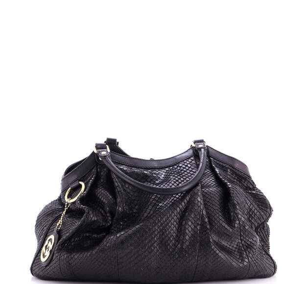 Gucci Large Sukey Tote Python - Picture 3 of 8